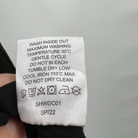 Quince Women’s Black Tencel Jersey Tank Maxi Dress sz S NWT Side Slit Sleeveless - Picture 9 of 9